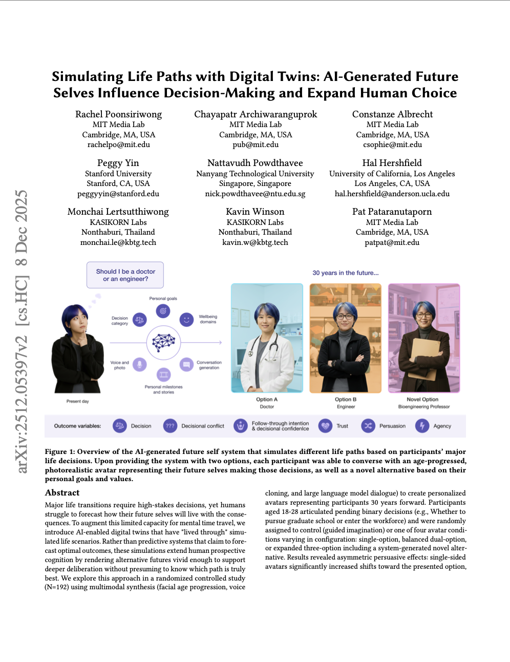 Simulating Life Paths with Digital Twins